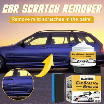 1 Állítsa Hasznos Autó Scratch Remover Paszta Mély Hidratáló Biztonságos Scratch Remover Polírozás Viasz Autó Karc Eltávolító