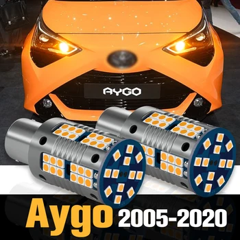 2db Canbus LED lámpa Lámpa Lámpa Tartozékok Toyota Aygo 2005-2020 2006 2007 2008 2009 2010 2011 2012 2013 2014 2015
