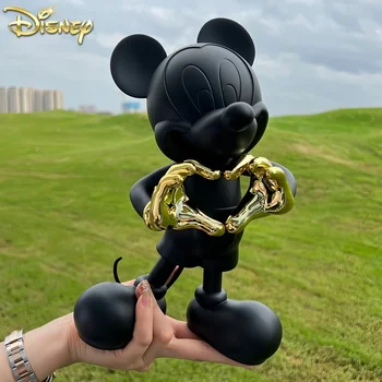30 cm-es Disney Mickey Egér Ábra Mickey Szívesen látott Vendégek Játék Gyanta Modell szeretek Ülni Lakberendezés Ajándék Halloween Játék