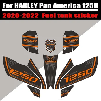 A HARLEY Pán-Amerika 1250 Tüzelőanyag-Tartály Dekoráció Védelem Matrica Autó Első Pad Kit 2020 2021 2022