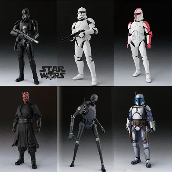 A Star Wars Filmek Sorozat Karakter Modell Darth Maul Rohamosztagos Luke Skywalker Akciófigura Modell Játékok, Születésnapi Ajándékok