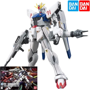 Bandai Gundam 57955 1/144 HGUC 167 F91 Fehér F91 Eredeti Puzzle-Modell Játékok Gyűjthető Ajándékok