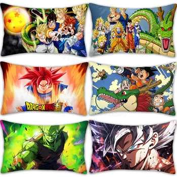 Dragon Ball Párnahuzat Goku Lakberendezés Anime Pillowslip Rajzfilm Ágynemű Kellékek Párna Fedezze Párnákat Esetekben Párna Esetben