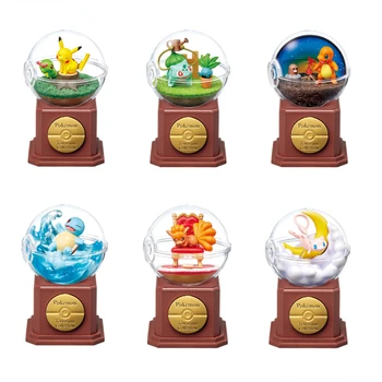 Pokemon Átlátszó Sprite Labdát Bulbasaur Pikachu Charmander Rajzfilm Baba Modell Dekoráció Játékok, Hobbi Akciófigurák Ajándékok