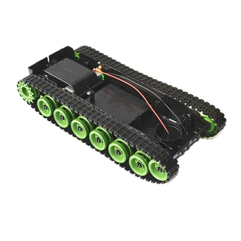 Tank Lánctalpas Alvázra Robot Játék Platform DIY Módosítása 3-8V Az Arduino Intelligens Mikrokontroller Sokk Abszorpciós